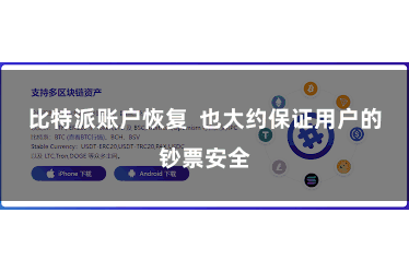 比特派账户恢复 也大约保证用户的钞票安全