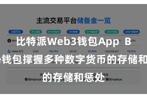 比特派Web3钱包App  Bitpie钱包撑握多种数字货币的存储和惩处