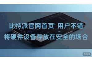 比特派官网首页  用户不错将硬件设备存放在安全的场合