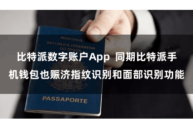 比特派数字账户App  同期比特派手机钱包也赈济指纹识别和面部识别功能