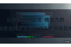 比特派钱包首页  将我方的加密金钱安全地存储在这些钱包中