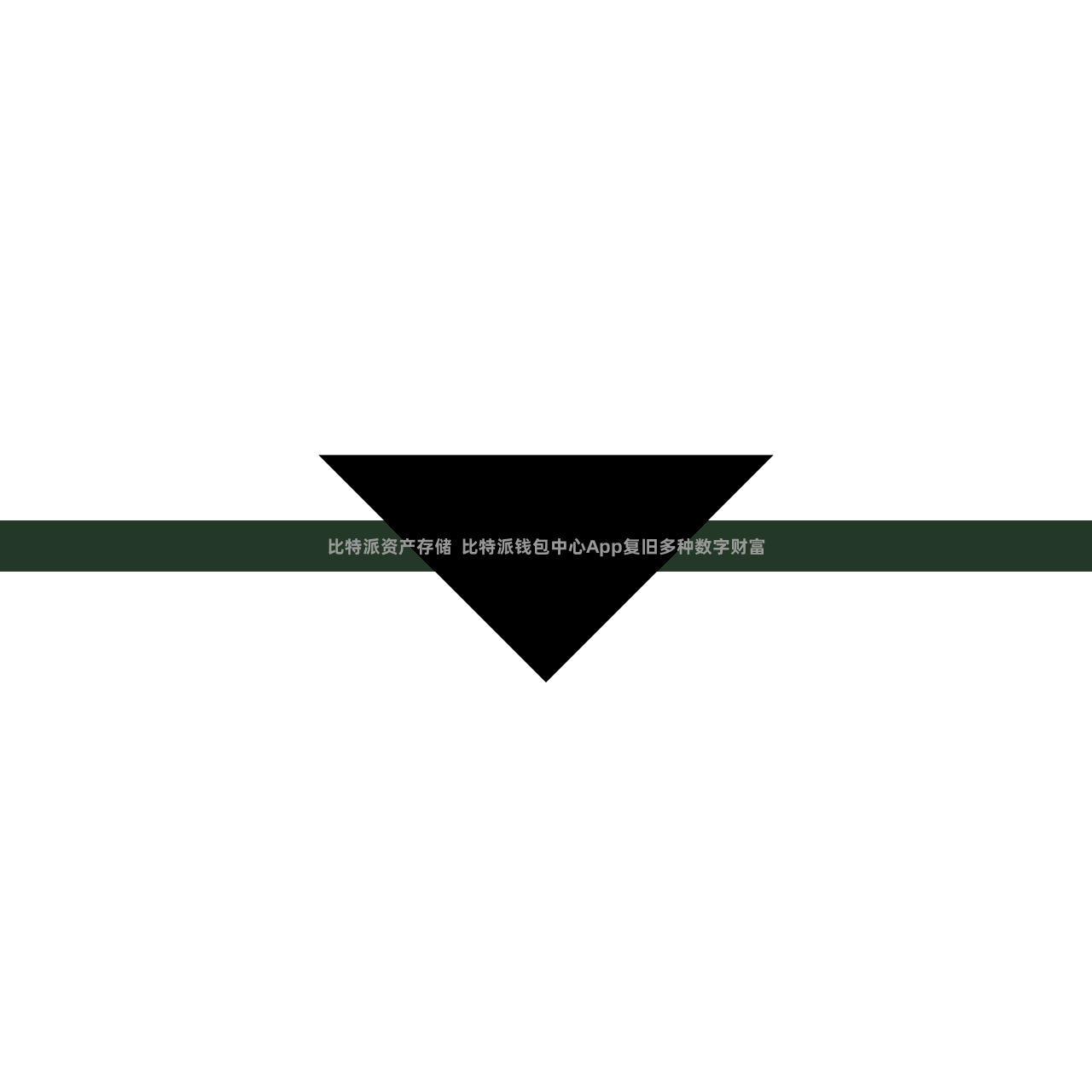 比特派资产存储  比特派钱包中心App复旧多种数字财富